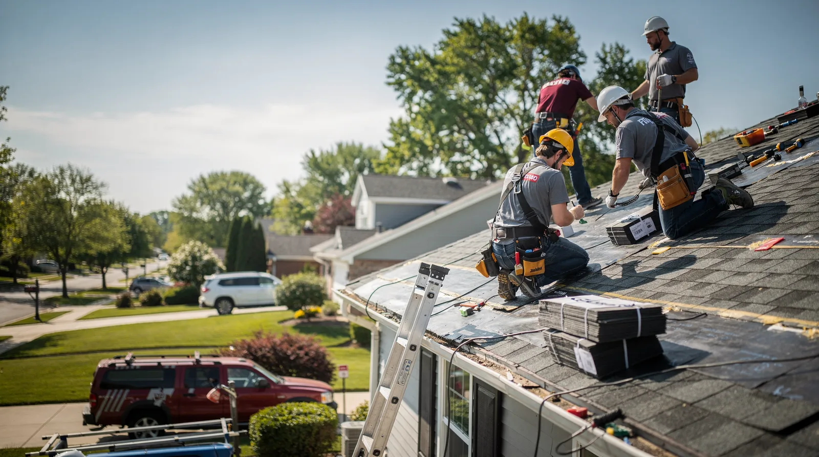 Roof Repair in Reynolds, IL around you